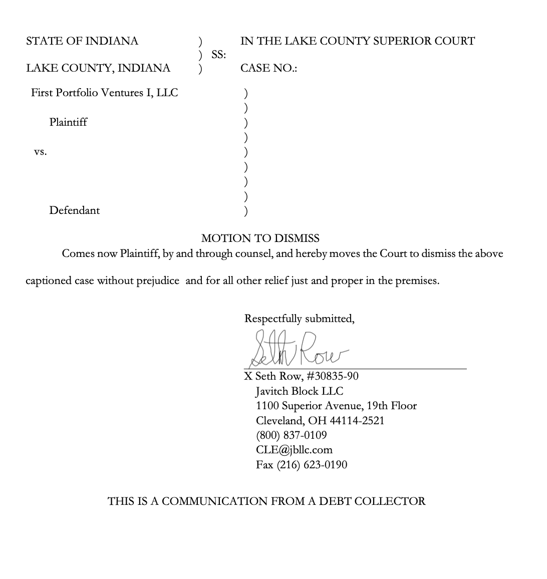 How To Make A Motion To Dismiss SoloSuit Blog